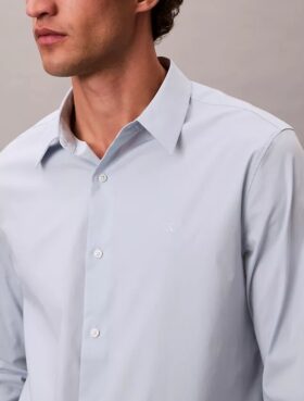 Classic Stretch Button-Down Shirt