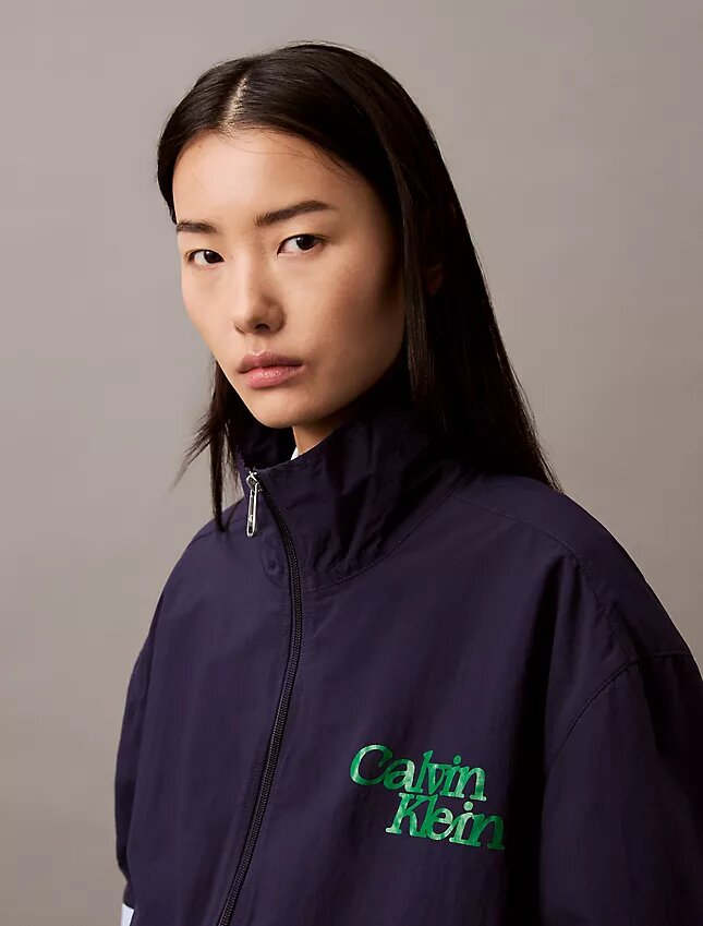 Colorblock Nylon Zip Jacket Colorblock Nylon Zip Jacket