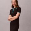 Colorblock Trim Midi Dress Colorblock Trim Midi Dress