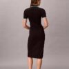 Colorblock Trim Midi Dress Colorblock Trim Midi Dress