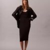 Colorblock Trim Sleeveless Dress Colorblock Trim Sleeveless Dress