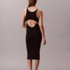 Colorblock Trim Sleeveless Dress Colorblock Trim Sleeveless Dress