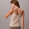 Contour Rib Allover Monogram Tank Top