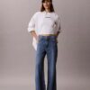 Contour Rib Logo Cropped Tee Contour Rib Logo Cropped Tee