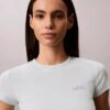 Contour Rib Logo Graphic Slim T-Shirt Contour Rib Logo Graphic Slim T-Shirt
