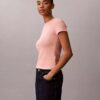 Contour Rib Logo Graphic Slim T-Shirt Contour Rib Logo Graphic Slim T-Shirt