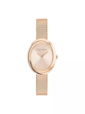 Contoured Bezel Oval Dial Watch