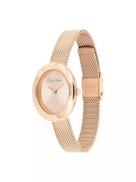 Contoured Bezel Oval Dial Watch