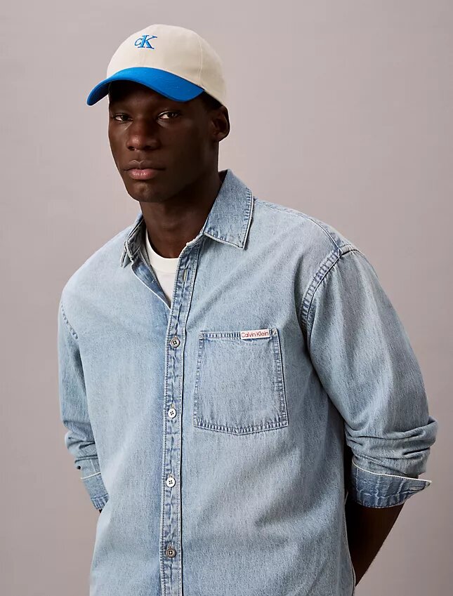 Contrast Embroidered Logo Baseball Cap Contrast Embroidered Logo Baseball Cap