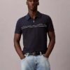 Contrast Piping Quarter Zip Polo Shirt Contrast Piping Quarter Zip Polo Shirt