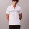 Contrast Piping Quarter Zip Polo Shirt Contrast Piping Quarter Zip Polo Shirt