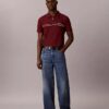 Contrast Piping Quarter Zip Polo Shirt Contrast Piping Quarter Zip Polo Shirt