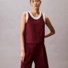 Contrast Trim Relaxed Tank Top Contrast Trim Relaxed Tank Top