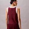 Contrast Trim Relaxed Tank Top Contrast Trim Relaxed Tank Top