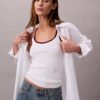 Contrast Trim Rib Tank Top Contrast Trim Rib Tank Top