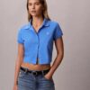 Cooling Jersey Cropped Polo Shirt