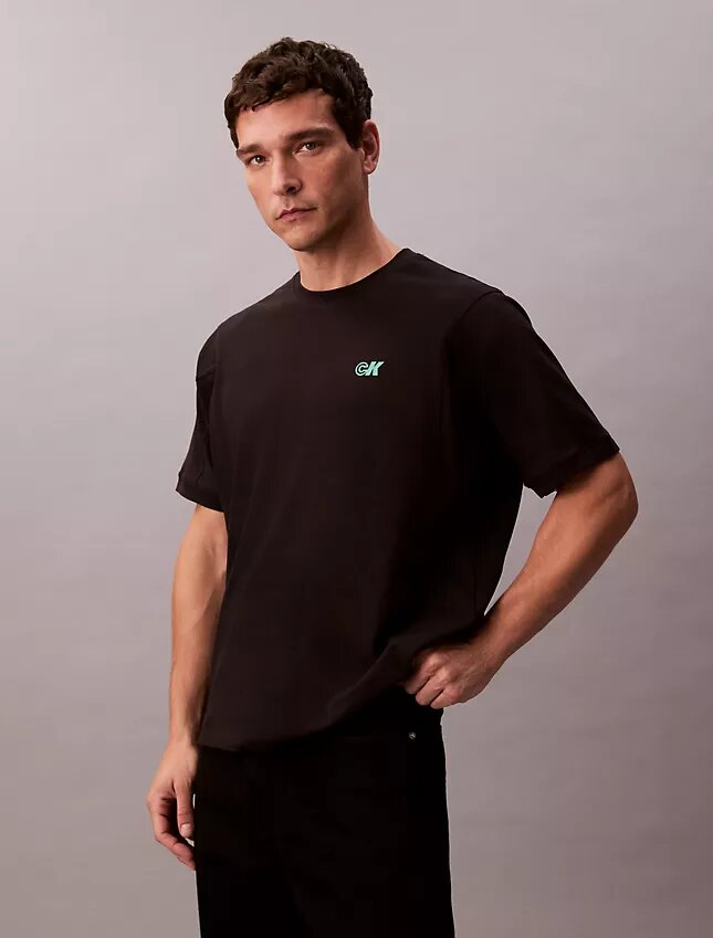 Cooling Pique Logo Graphic Relaxed T-Shirt Cooling Pique Logo Graphic Relaxed T-Shirt