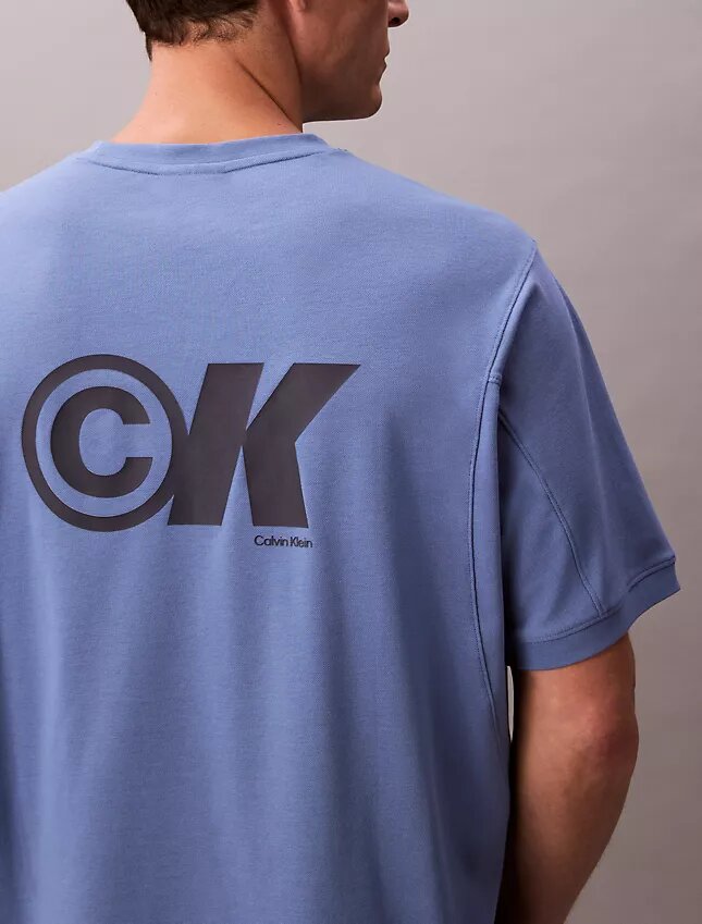 Cooling Pique Logo Graphic Relaxed T-Shirt Cooling Pique Logo Graphic Relaxed T-Shirt