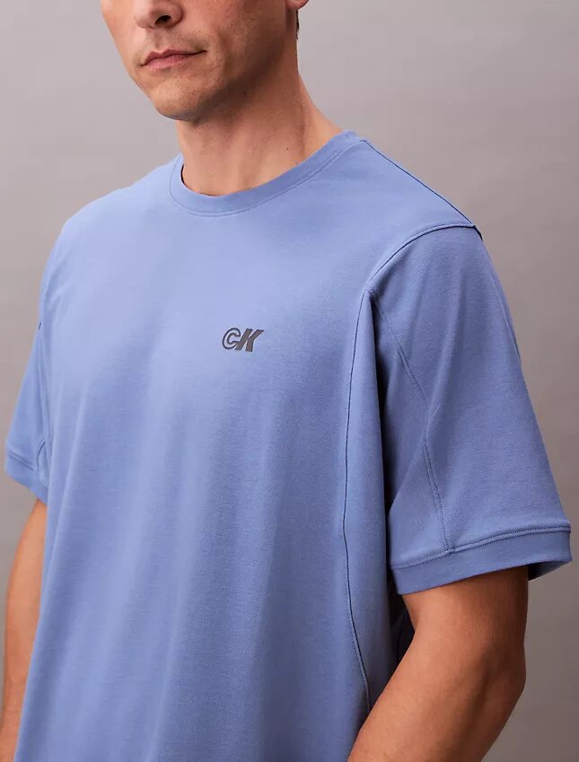 Cooling Pique Logo Graphic Relaxed T-Shirt Cooling Pique Logo Graphic Relaxed T-Shirt
