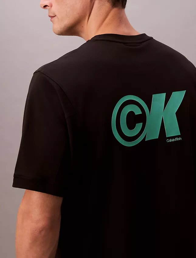 Cooling Pique Logo Graphic Relaxed T-Shirt Cooling Pique Logo Graphic Relaxed T-Shirt