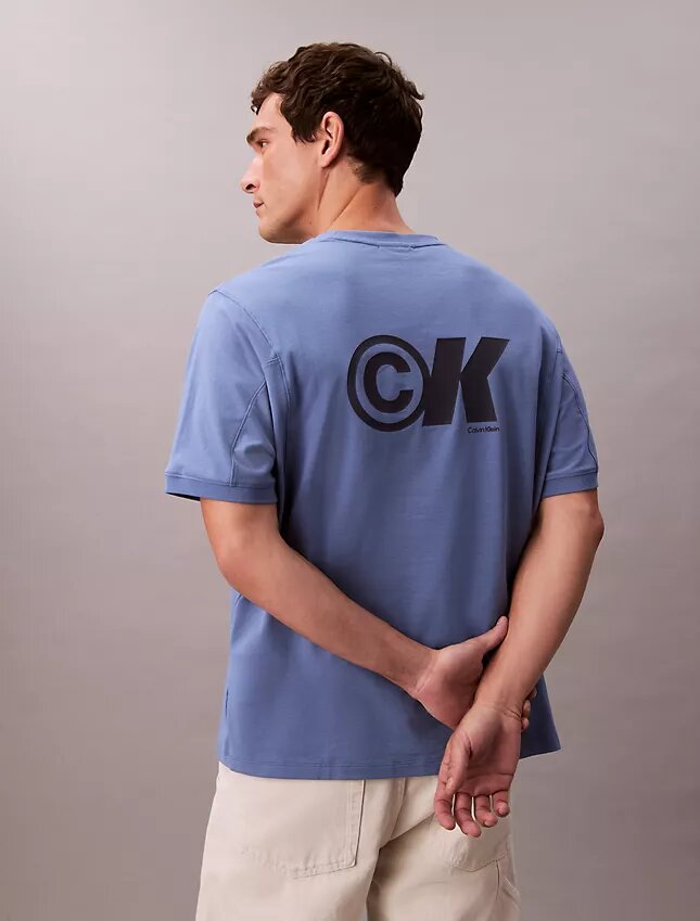 Cooling Pique Logo Graphic Relaxed T-Shirt Cooling Pique Logo Graphic Relaxed T-Shirt