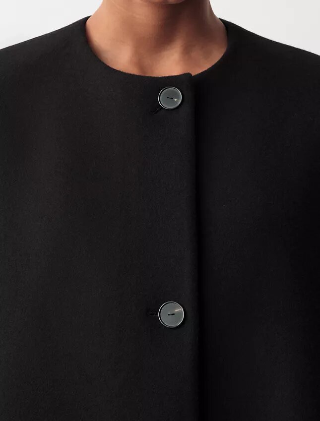 Cora Collarless Coat Cora Collarless Coat