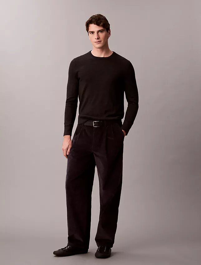 Corduroy Pleated Wide Leg Pants Corduroy Pleated Wide Leg Pants