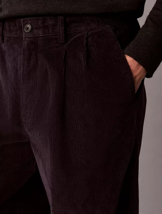 Corduroy Pleated Wide Leg Pants Corduroy Pleated Wide Leg Pants