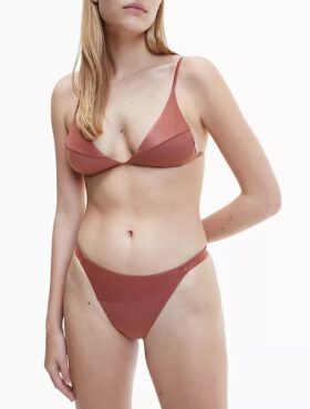 Core Essentials High Waisted Cheeky Bikini Bottom