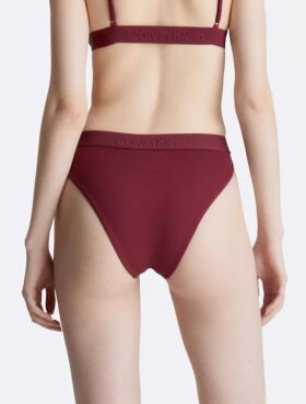 Core Tonal High Waist Bikini Bottom