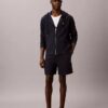 Cotton Blend Boucle Pull-On Shorts