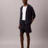 Cotton Blend Boucle Pull-On Shorts