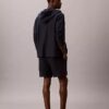 Cotton Blend Boucle Pull-On Shorts