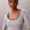 Cotton Blend Classic Scoopneck Sweater Cotton Blend Classic Scoopneck Sweater