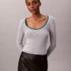 Cotton Blend Classic Scoopneck Sweater Cotton Blend Classic Scoopneck Sweater