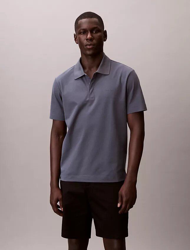 Cotton Blend Pique Classic Polo Shirt Cotton Blend Pique Classic Polo Shirt