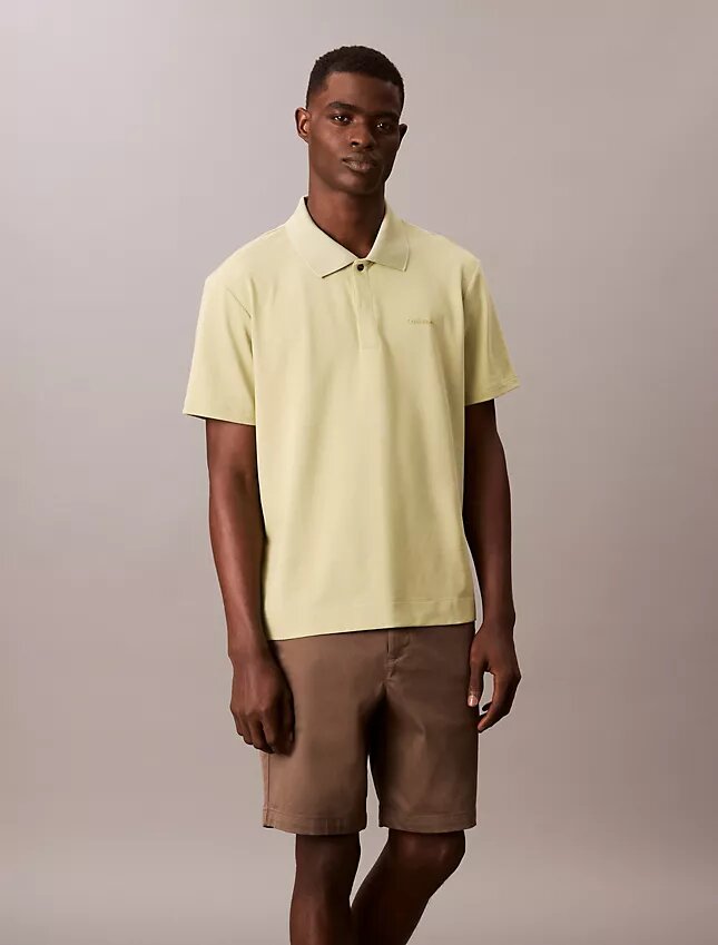 Cotton Blend Pique Classic Polo Shirt Cotton Blend Pique Classic Polo Shirt