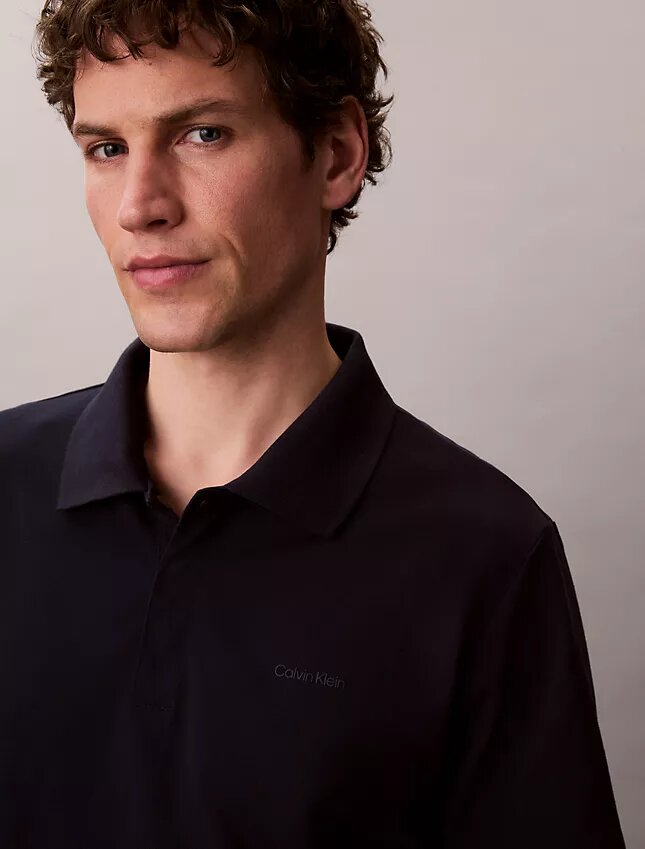 Cotton Blend Pique Classic Polo Shirt Cotton Blend Pique Classic Polo Shirt