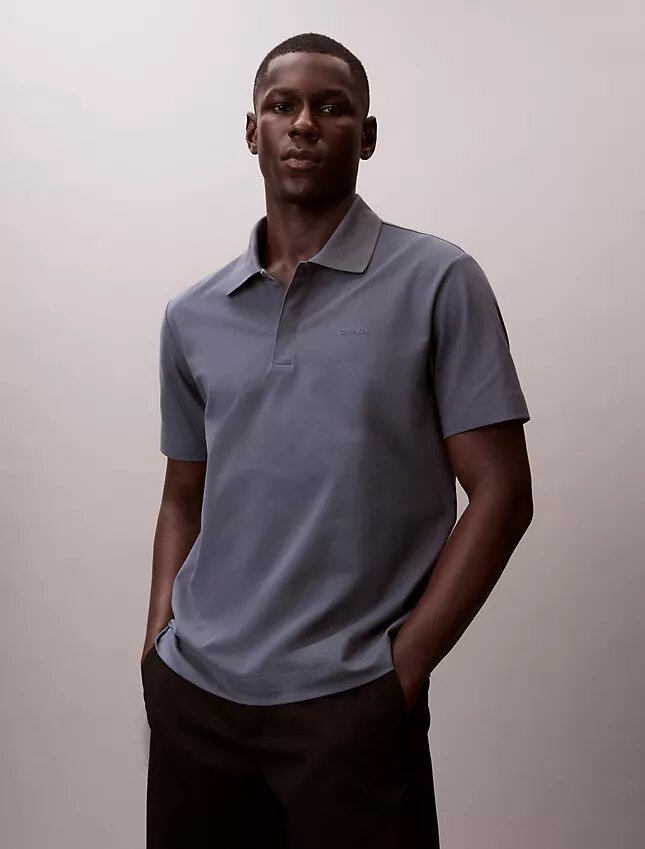 Cotton Blend Pique Classic Polo Shirt Cotton Blend Pique Classic Polo Shirt