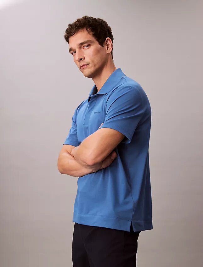 Cotton Blend Pique Classic Polo Shirt Cotton Blend Pique Classic Polo Shirt