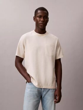 Cotton Blend Relaxed T-Shirt
