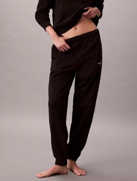 Cotton Blend Terry Joggers