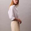 Cotton Chino Mini Skirt