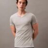 Cotton Classics 3-Pack Classic Fit V-Neck T-Shirt