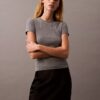 Cotton Contour Rib T-Shirt Cotton Contour Rib T-Shirt