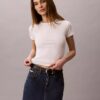 Cotton Contour Rib T-Shirt Cotton Contour Rib T-Shirt