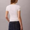 Cotton Contour Rib T-Shirt Cotton Contour Rib T-Shirt