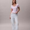 Cotton Contour Rib T-Shirt