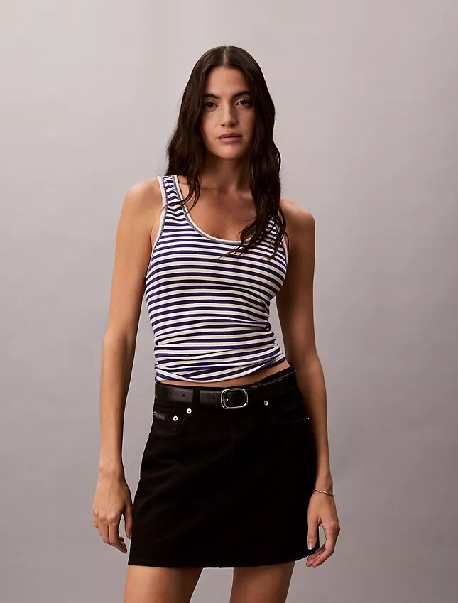 Cotton Contour Rib Tank Cotton Contour Rib Tank