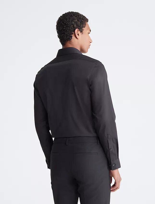 Cotton Herringbone Slim Fit Dress Shirt Cotton Herringbone Slim Fit Dress Shirt
